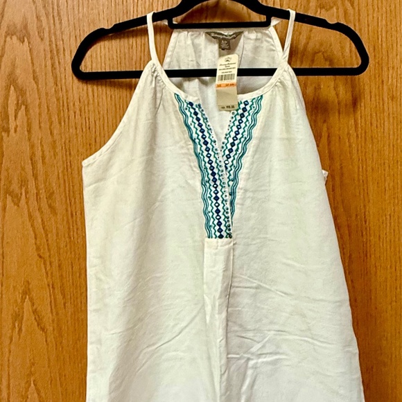 Tommy Bahama Embellished Linen Short Dress - Picture 1 of 4